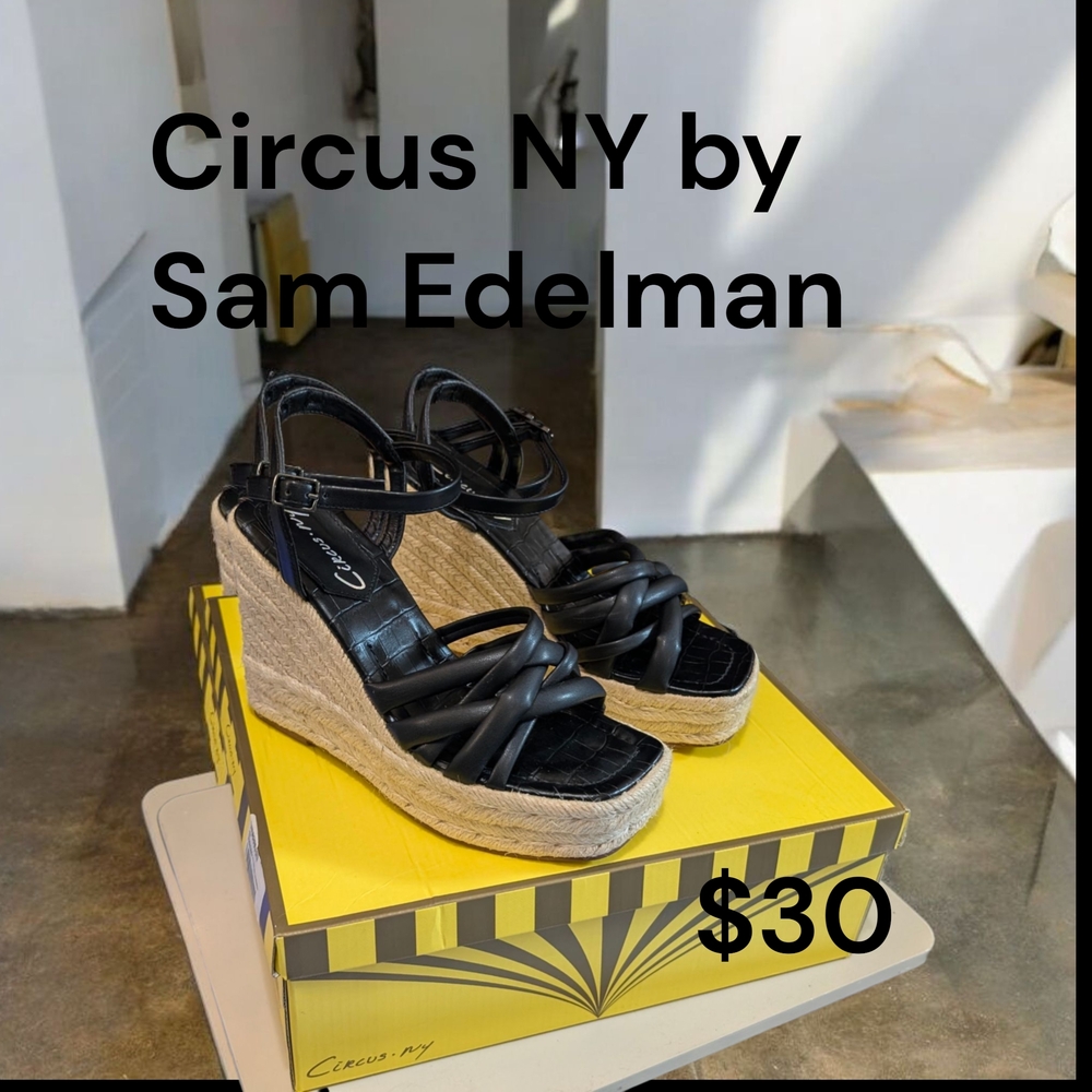 Circus by Sam Edelman Black Wedges